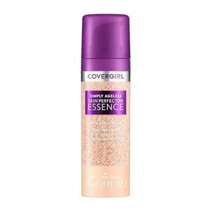 Covergirl Simply Ageless Skin Perfector Essence Foundation, 20 Light, Tinted